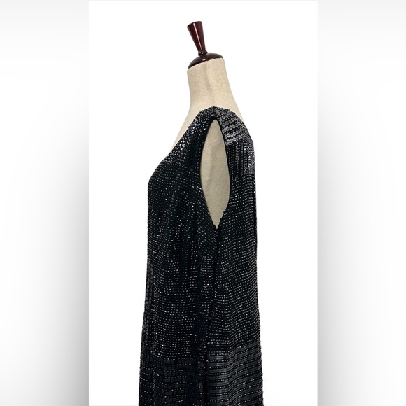 Adrianna Papell Sequin Evening Dress - Picture 5 of 10